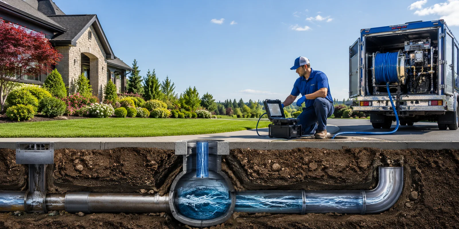 Drainage restoration information for Briggsville, WI